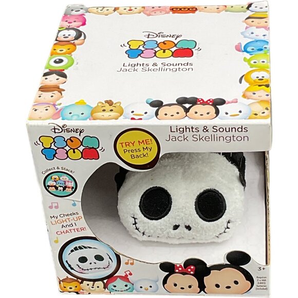 Disney Tsum Tsum Lights & Sounds Jack Skellington Plush - Picture 2 of 7